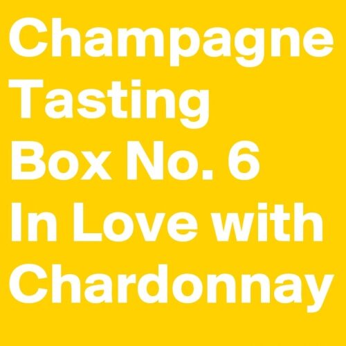 Champagner Tasting Box mit nur Chardonnay Champagner